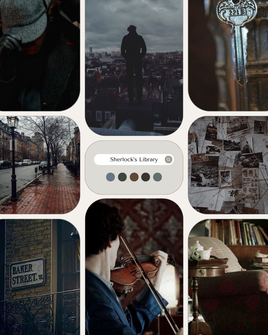 Sherlock's Library Scented Candle