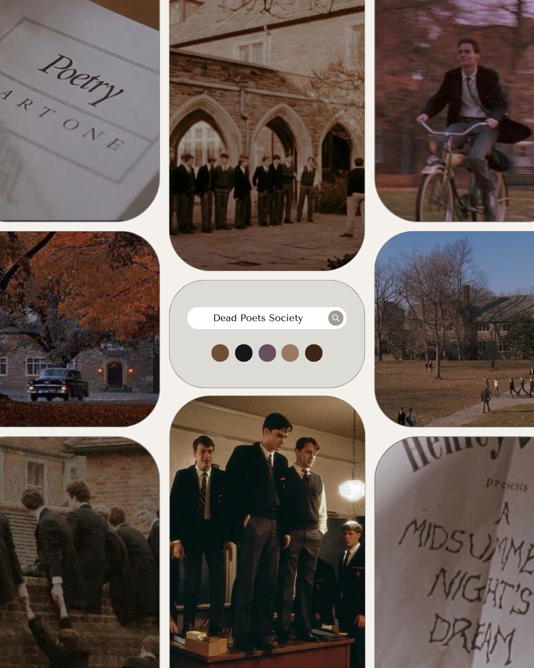 Dead Poets Society Scented Candle