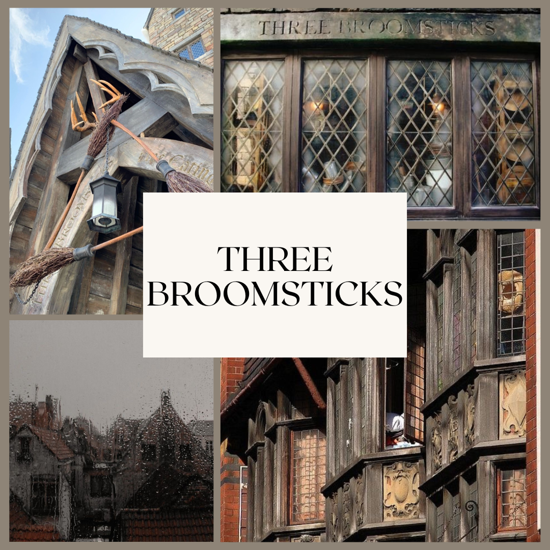 Three Broomsticks Scented Candle