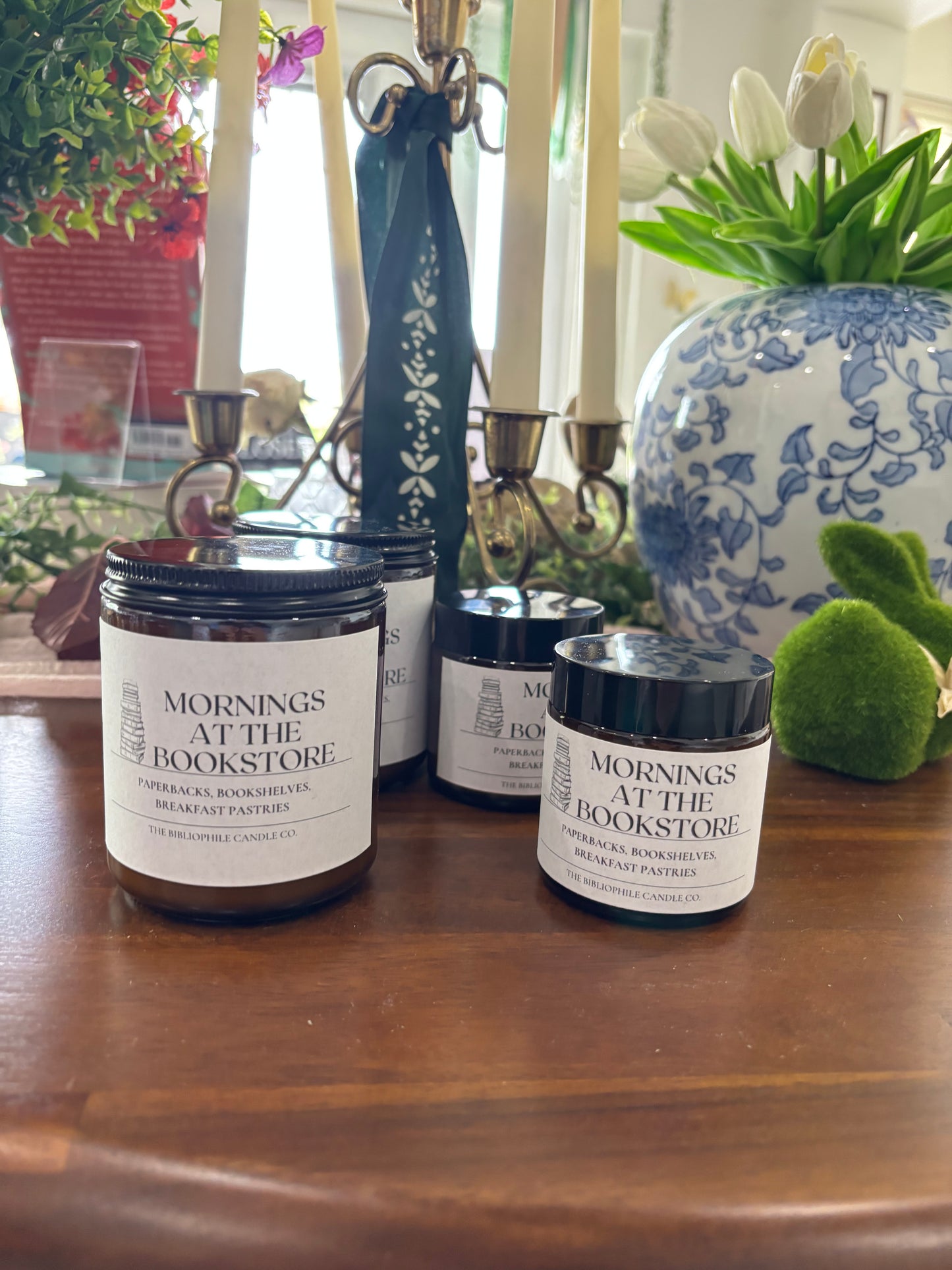 Mornings at the Bookstore Scented Candle
