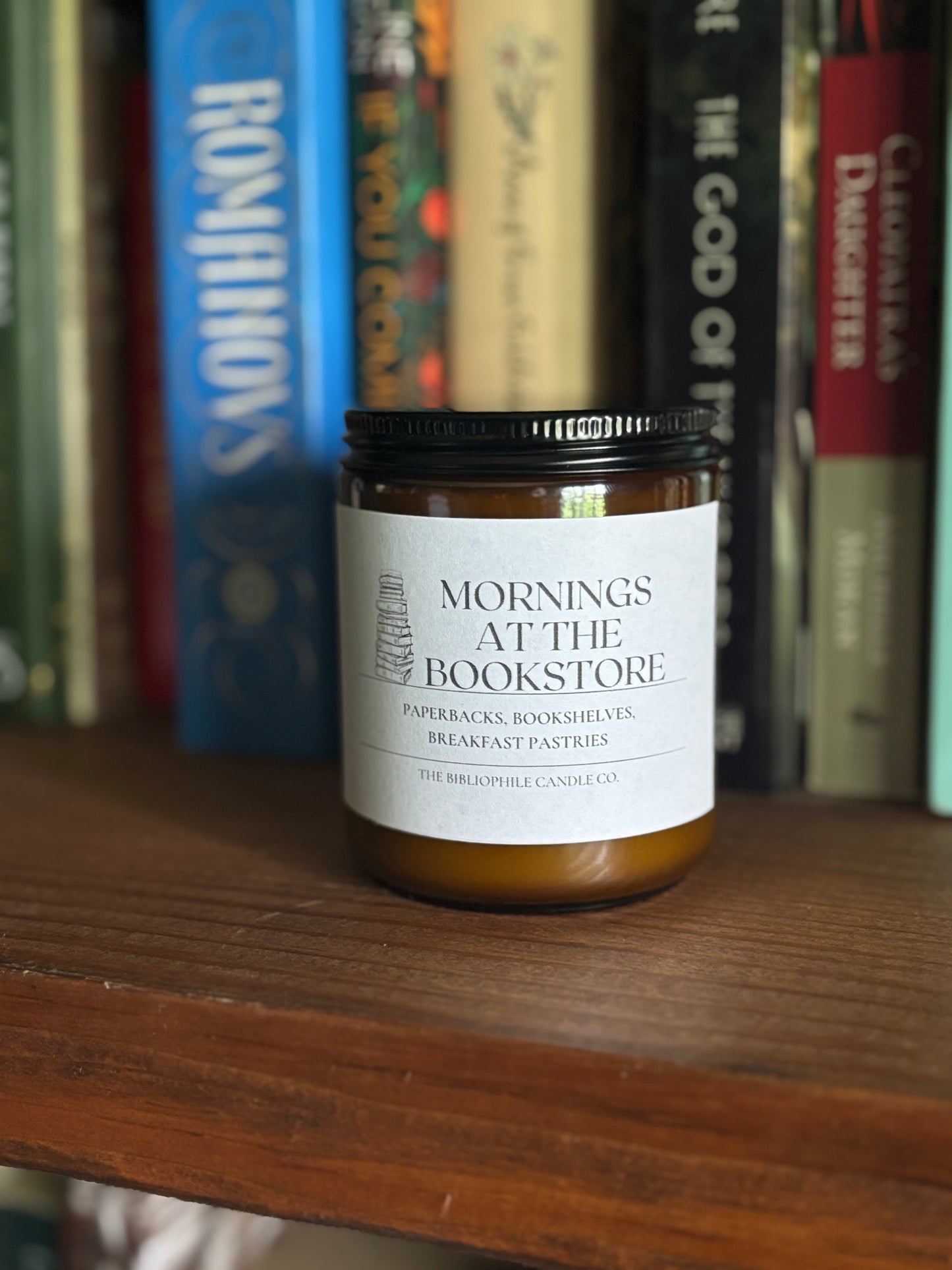 Mornings at the Bookstore Scented Candle