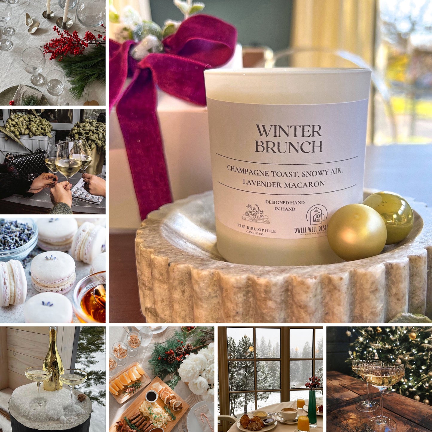Winter Brunch Scented Candle x Dwell Well Design Co. Collaboration