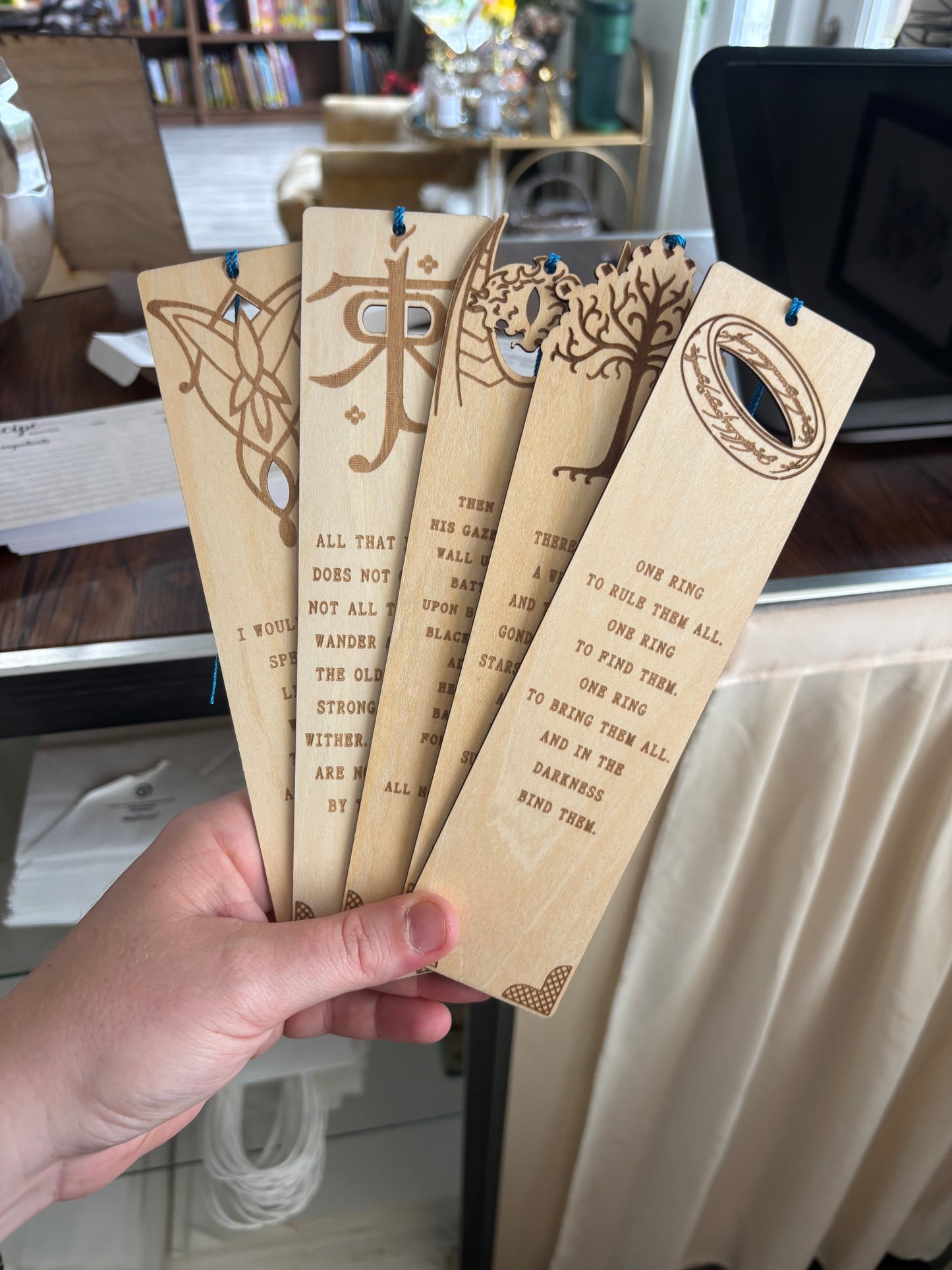 Lord of the Rings Bookmarks