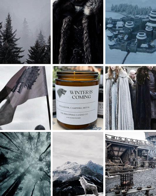 Winter is Coming Scented Candle
