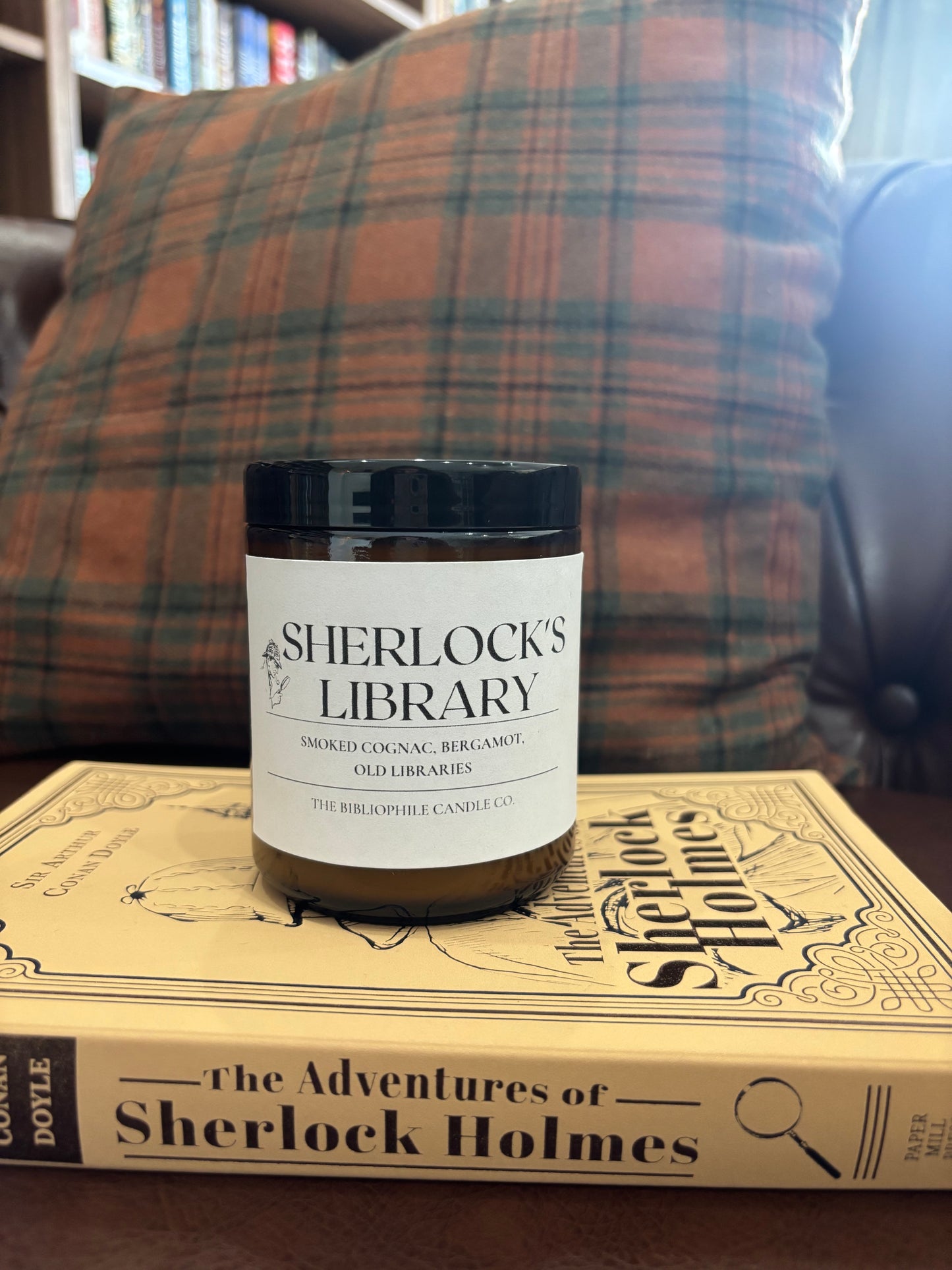 Sherlock's Library Scented Candle