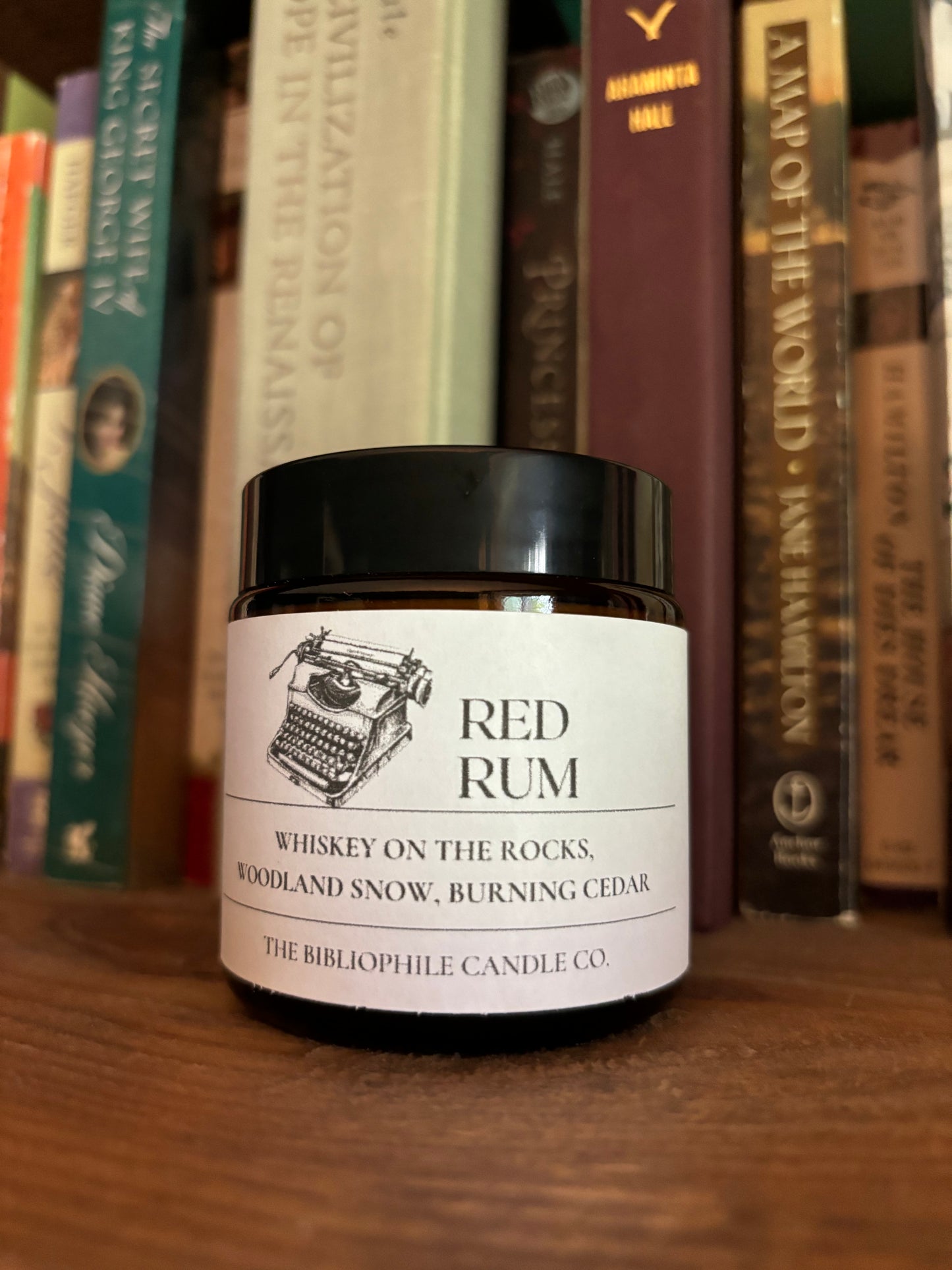Red Rum Scented Candle