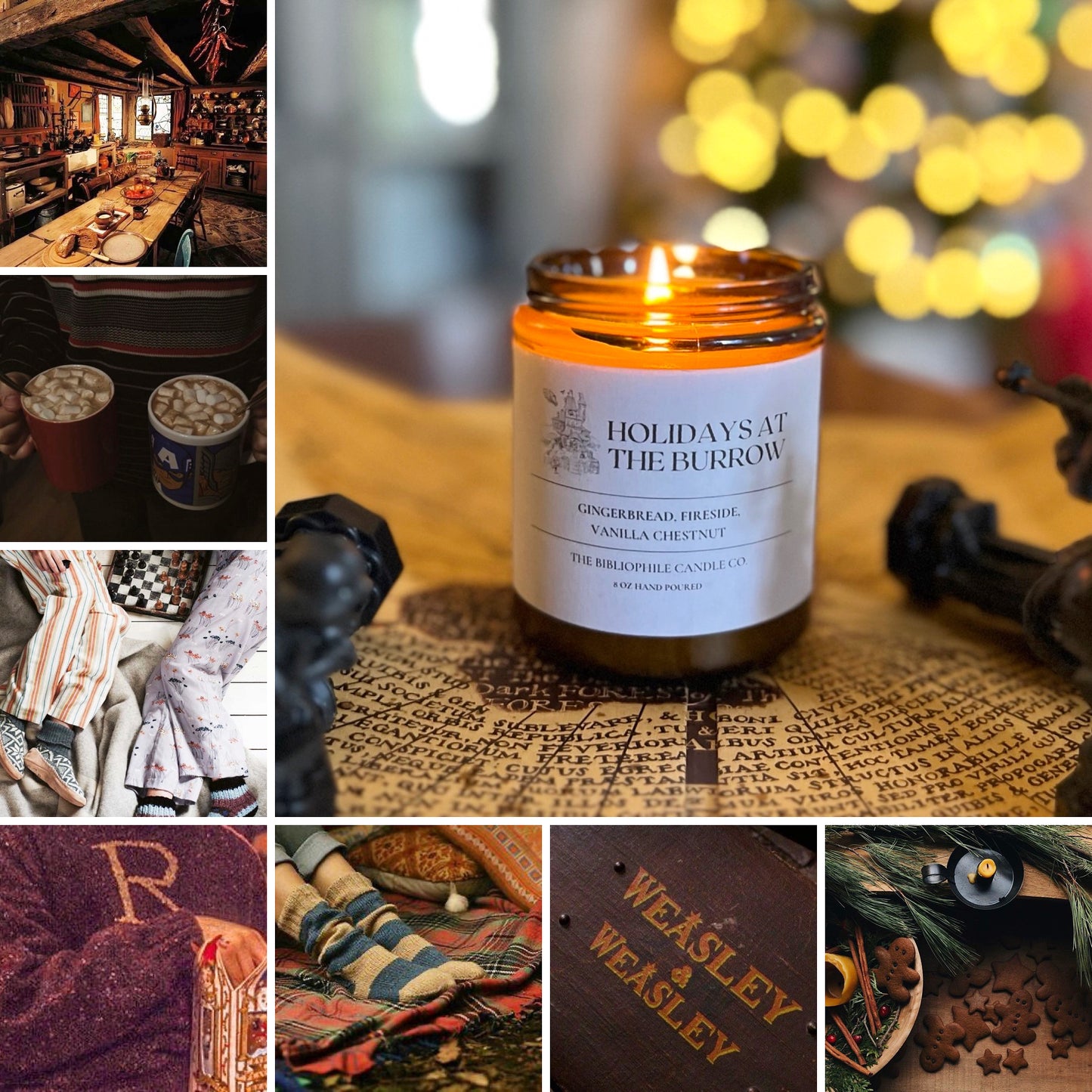 Holidays at the Burrow Scented Candle