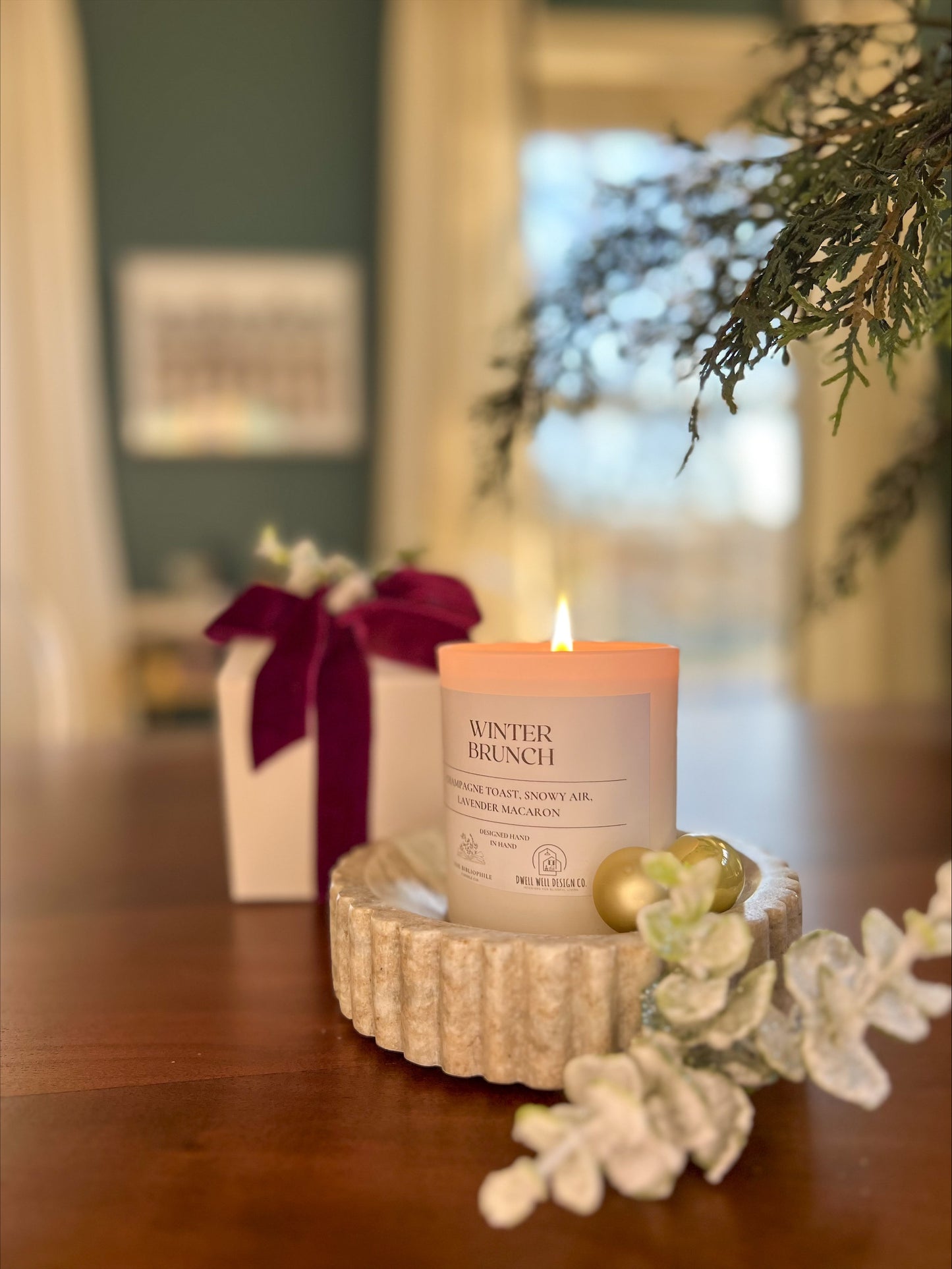 Winter Brunch Scented Candle x Dwell Well Design Co. Collaboration