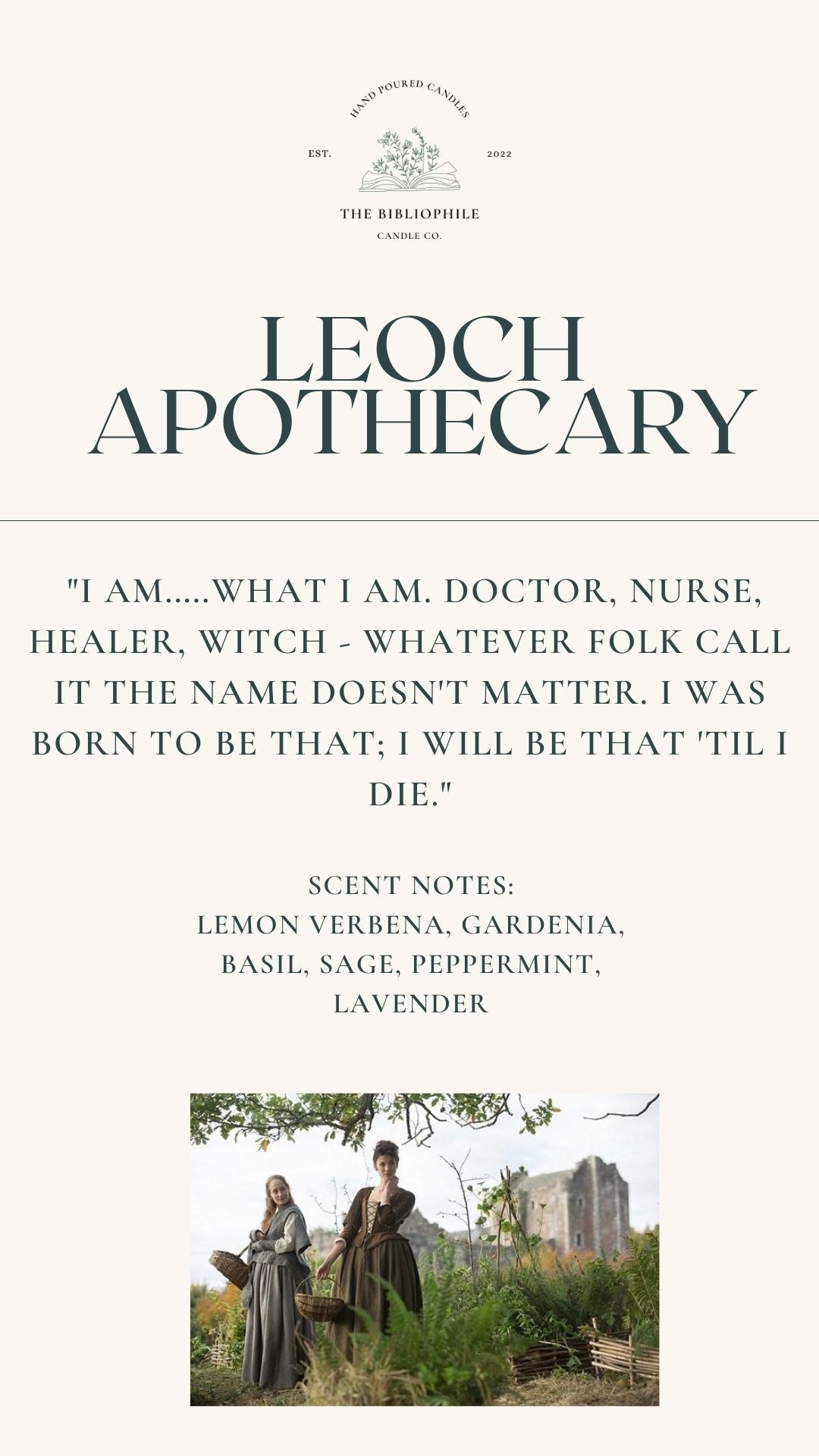 Leoch Apothecary Scented Candle