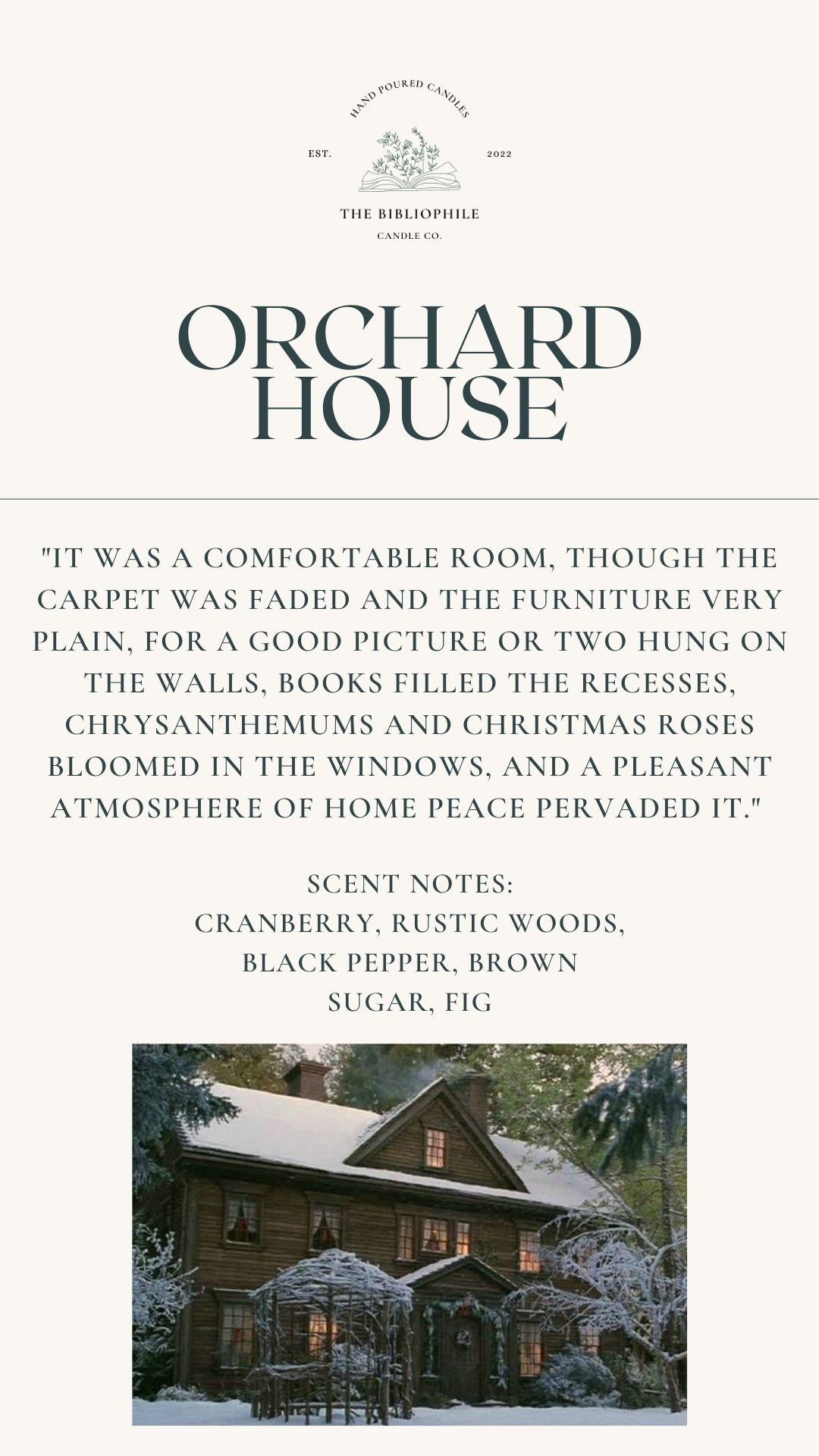 Orchard House Scented Candle