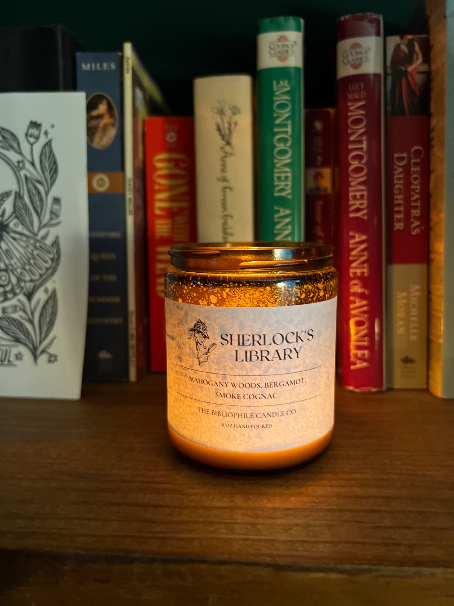Sherlock's Library Scented Candle