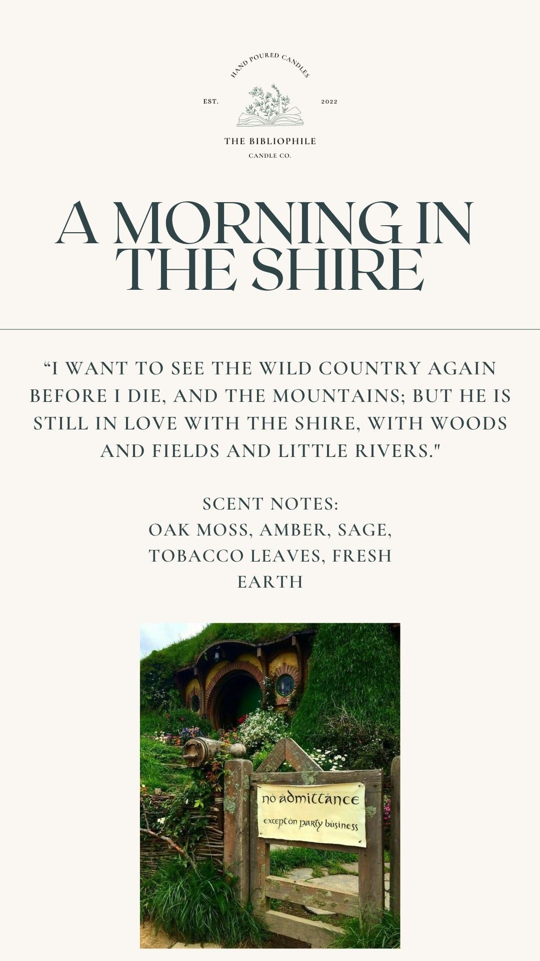 A Morning in the Shire Scented Candle