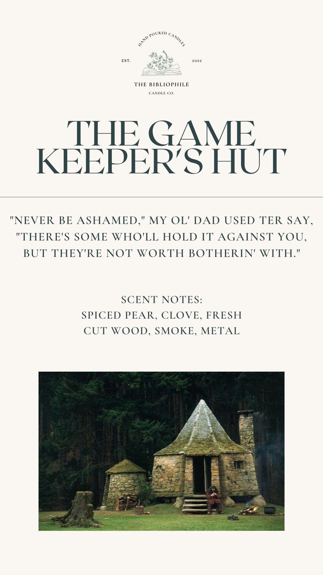 The Game Keeper's Hut Scented Candle