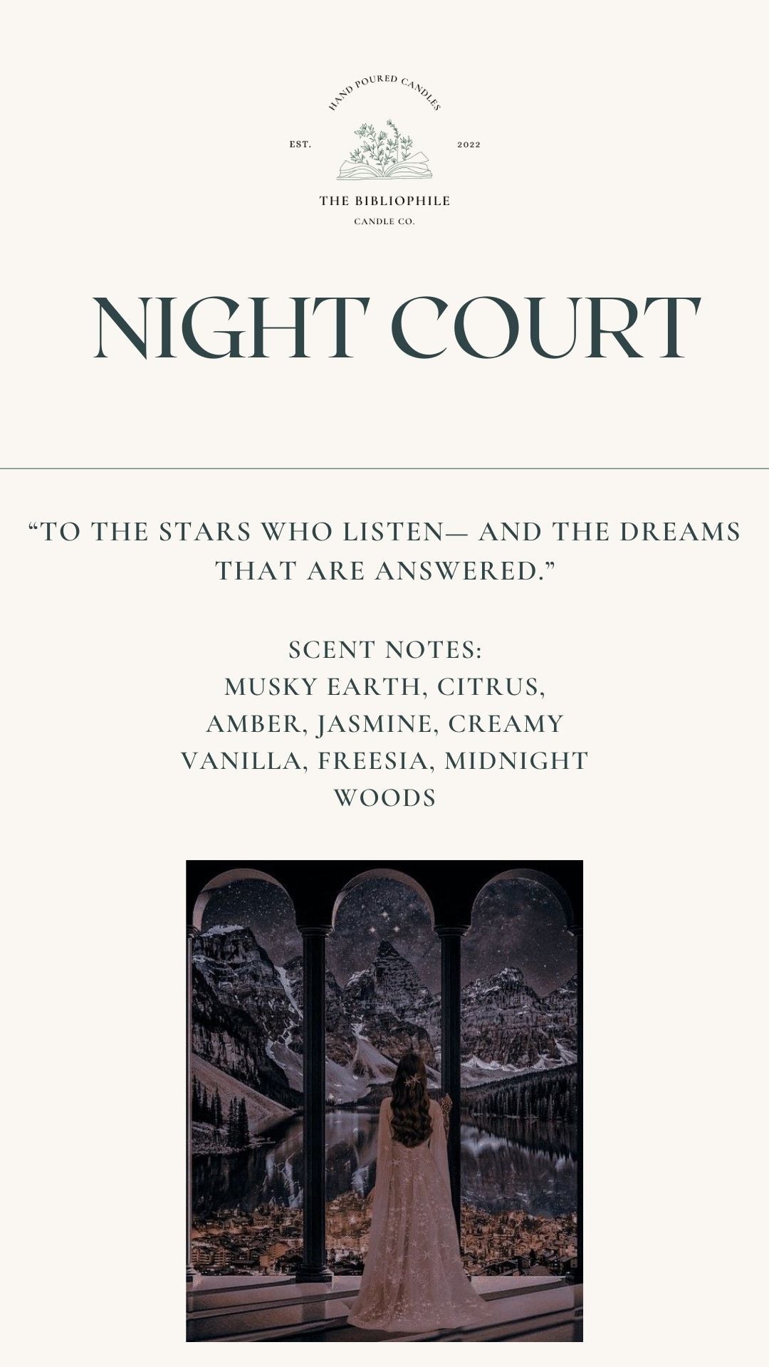 Night Court Scented Candle