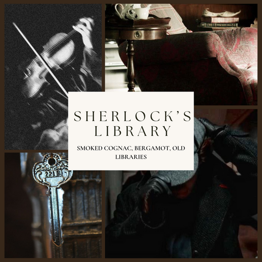 Sherlock's Library Scented Candle