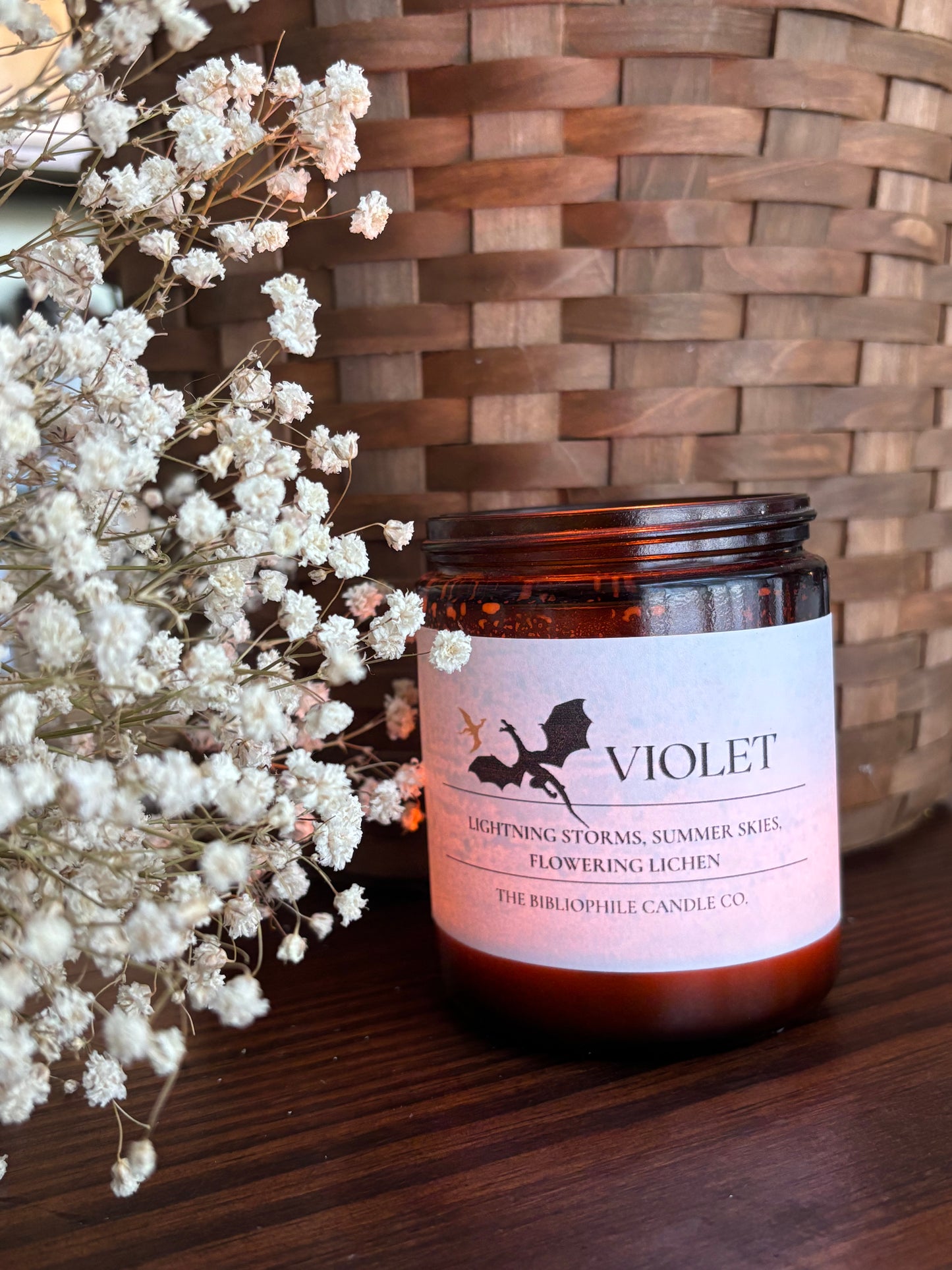 Violet Scented Candle