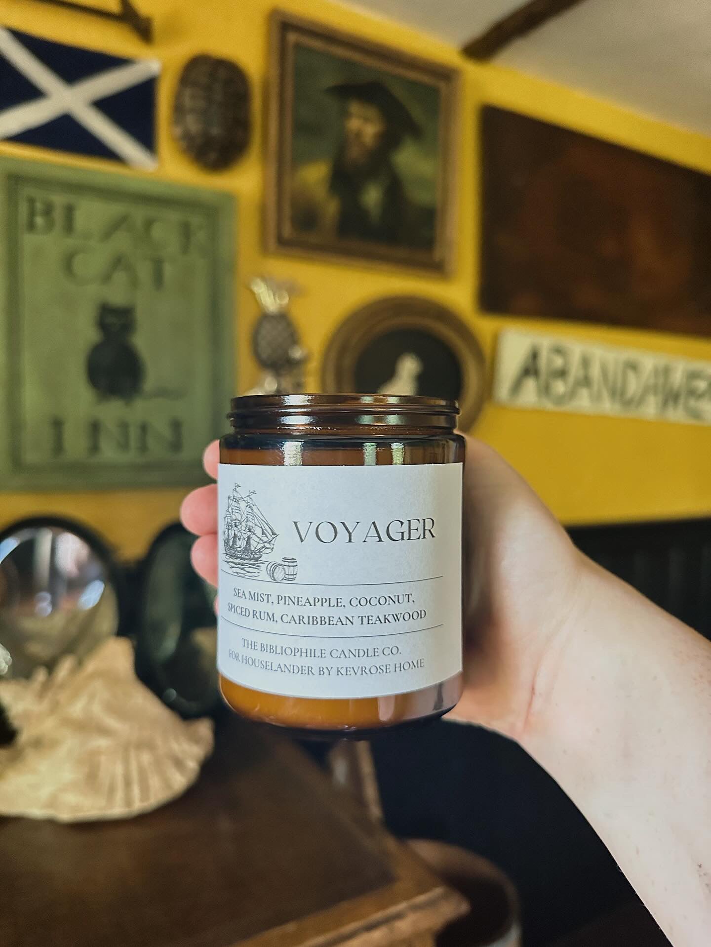 Voyager Scented Candle x Houselander by Kevrose Home Collaboration