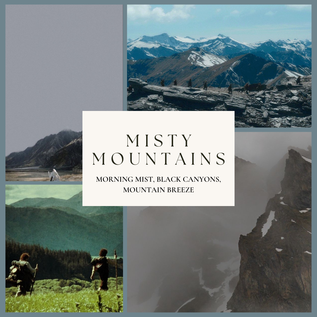 Misty Mountains Scented Candle