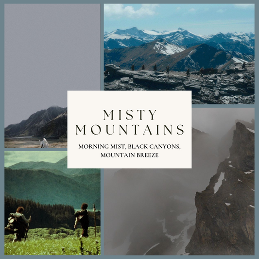 Misty Mountains Scented Candle