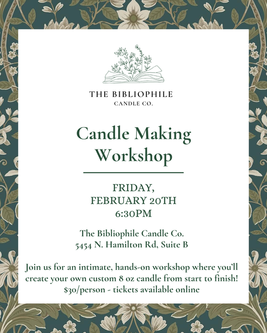 February Candle Making Workshop 🕯️