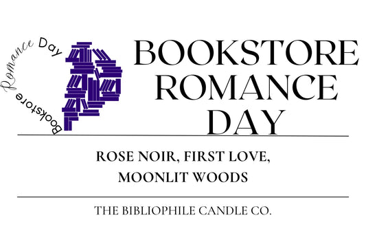 Bookstore Romance Day Scented Candle