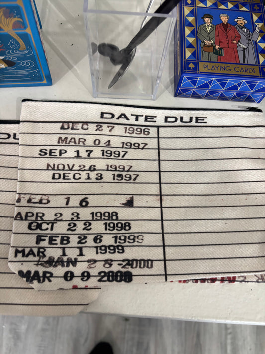 Library Card Small Bag