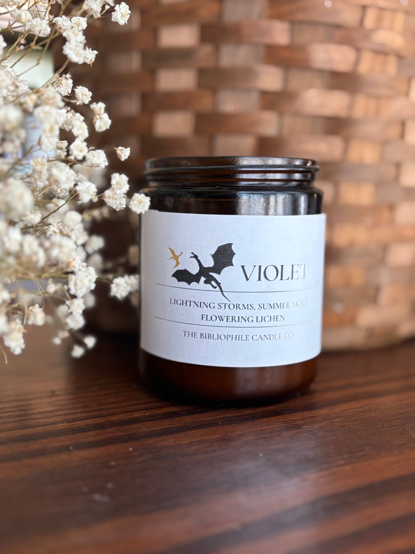 Violet Scented Candle