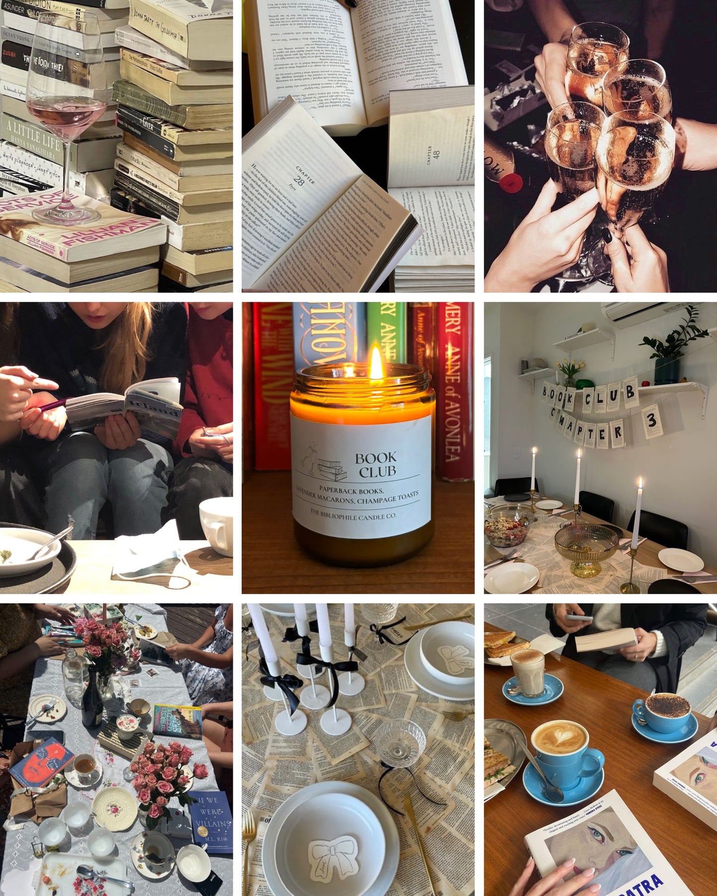 Book Club Scented Candle