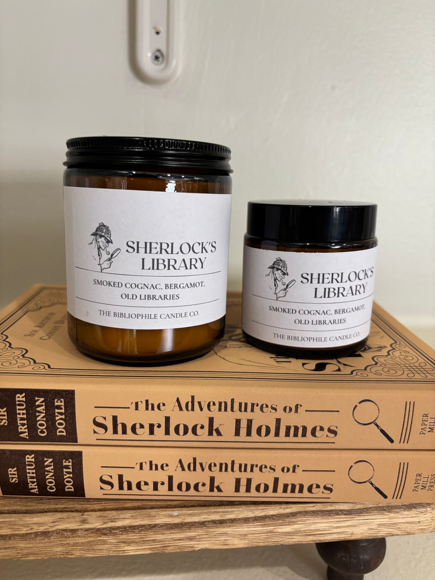 Sherlock's Library Scented Candle