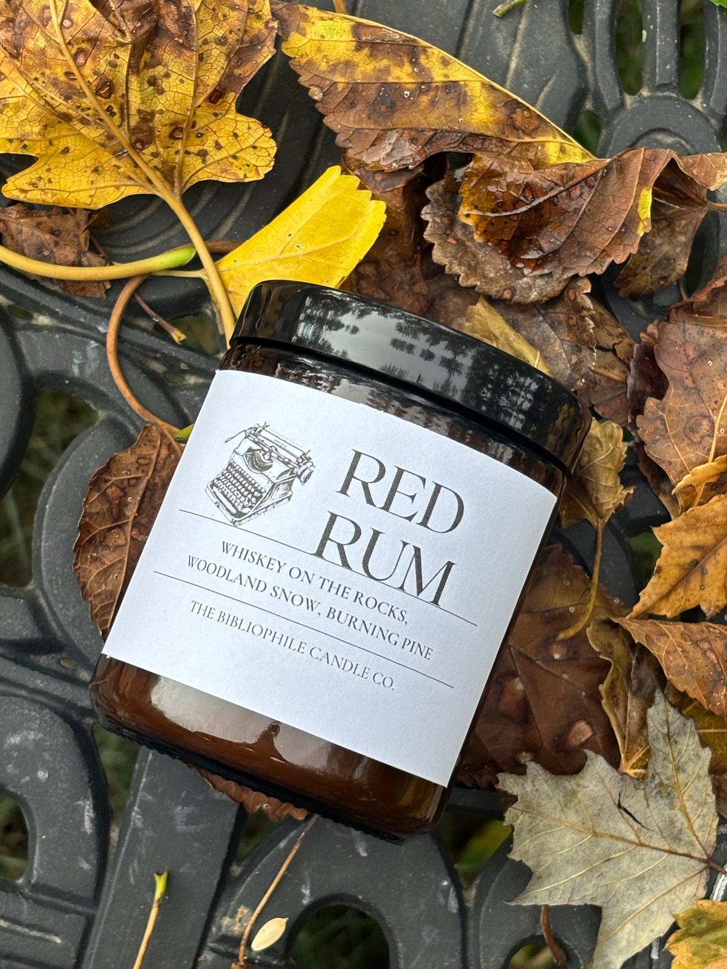 Red Rum Scented Candle