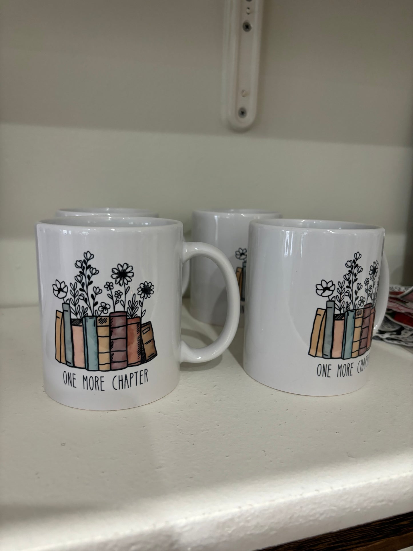 "One More Chapter" Coffee Mug