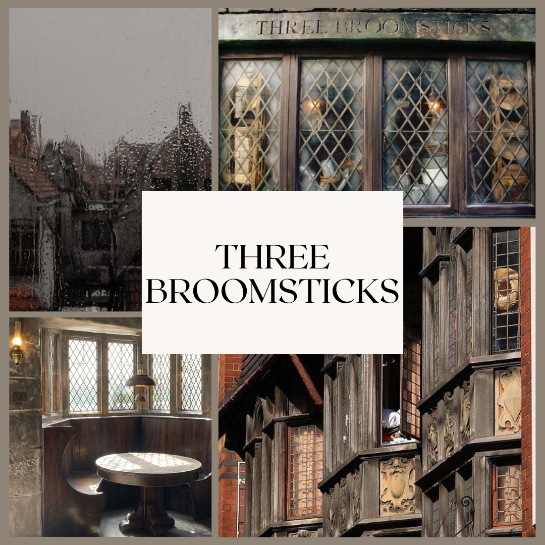 Three Broomsticks Scented Candle
