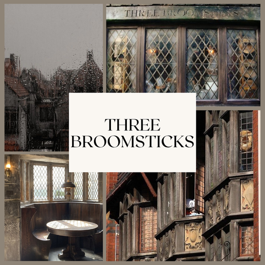 Three Broomsticks Scented Candle