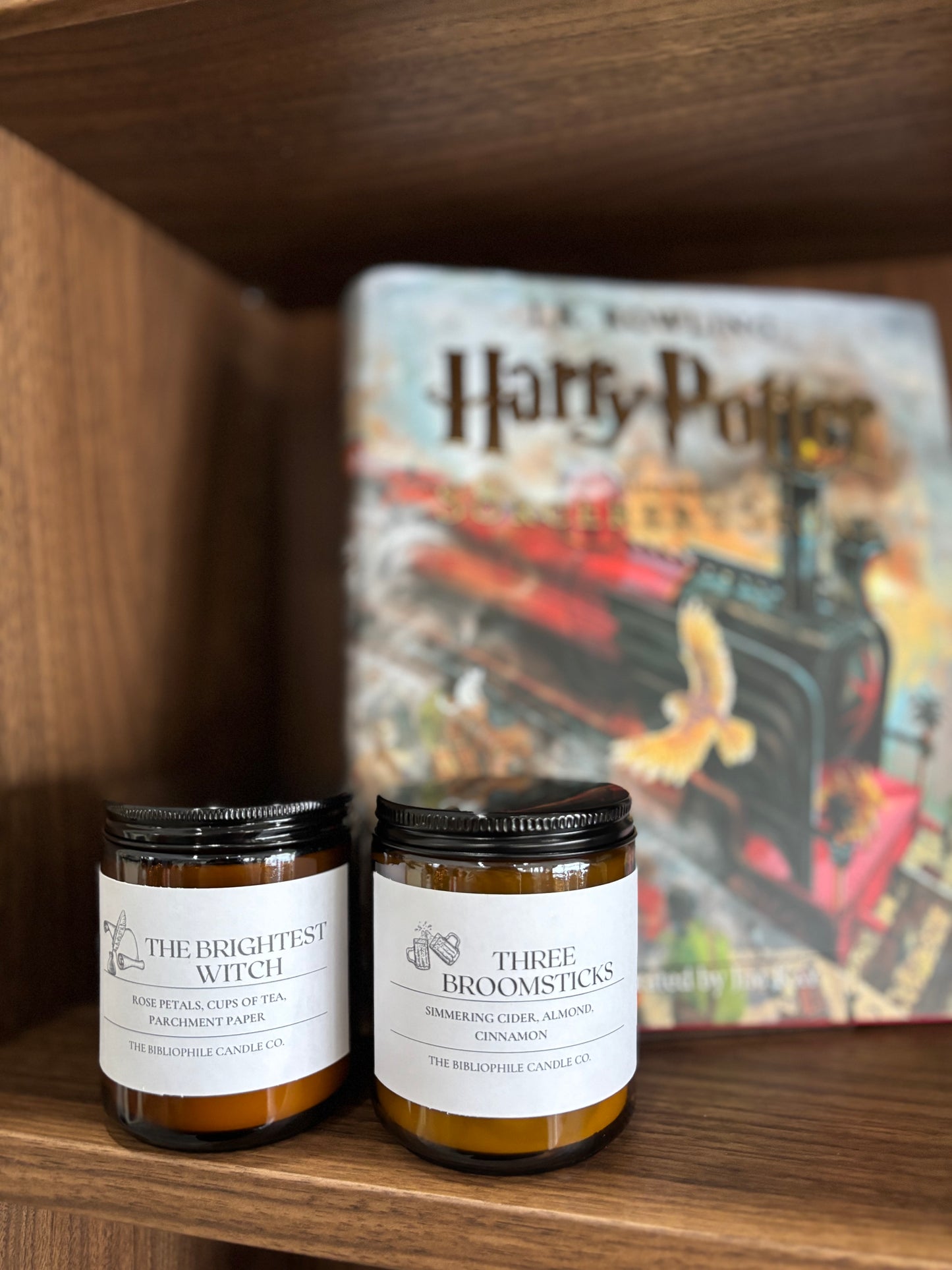 Three Broomsticks Scented Candle