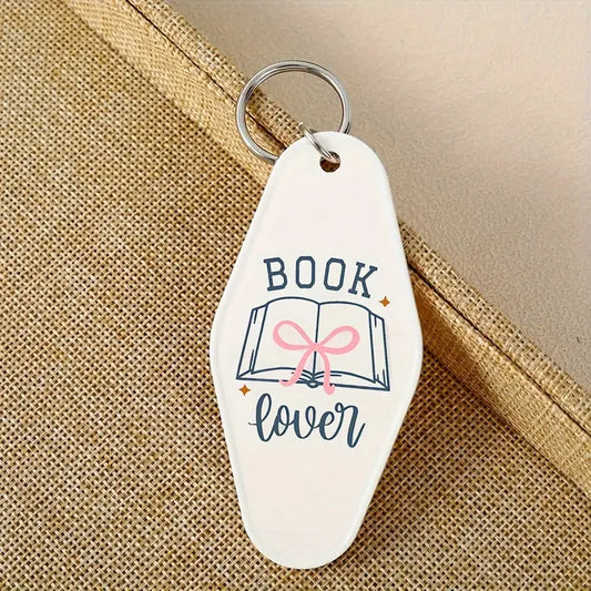 Book Lover Keychain