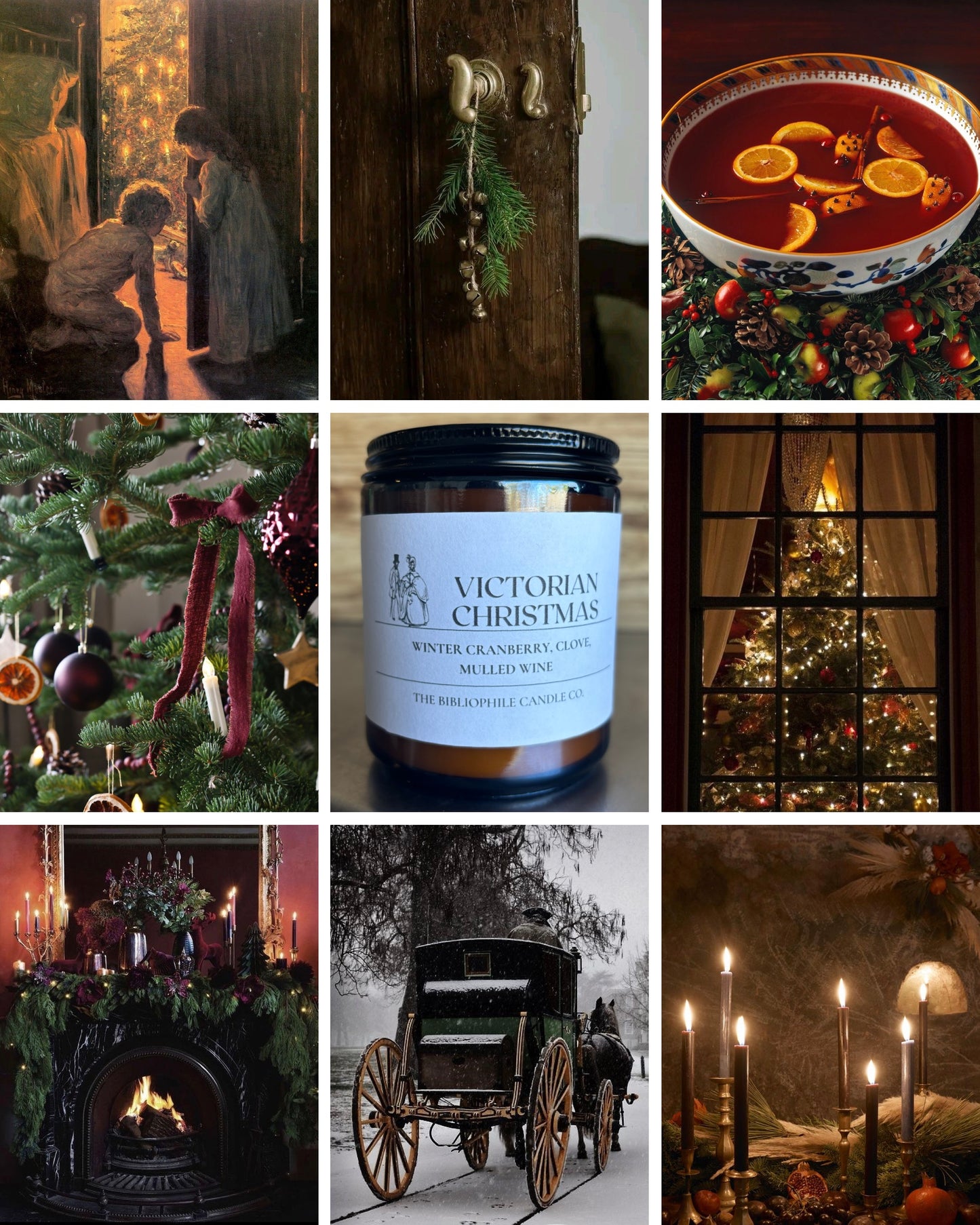 Victorian Christmas Scented Candle