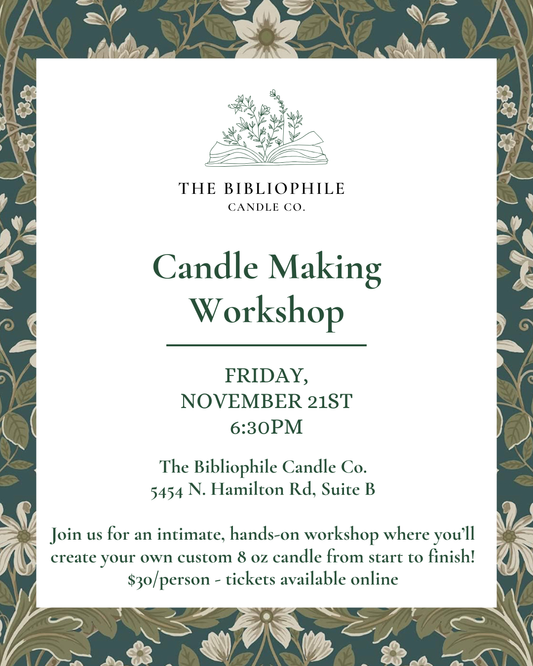 November Candle Pouring Workshop