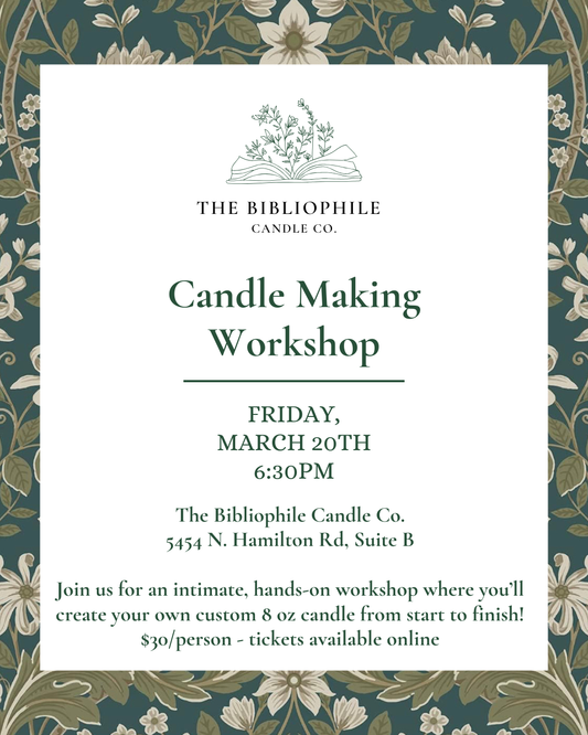 March Candle Making Workshop 🕯️