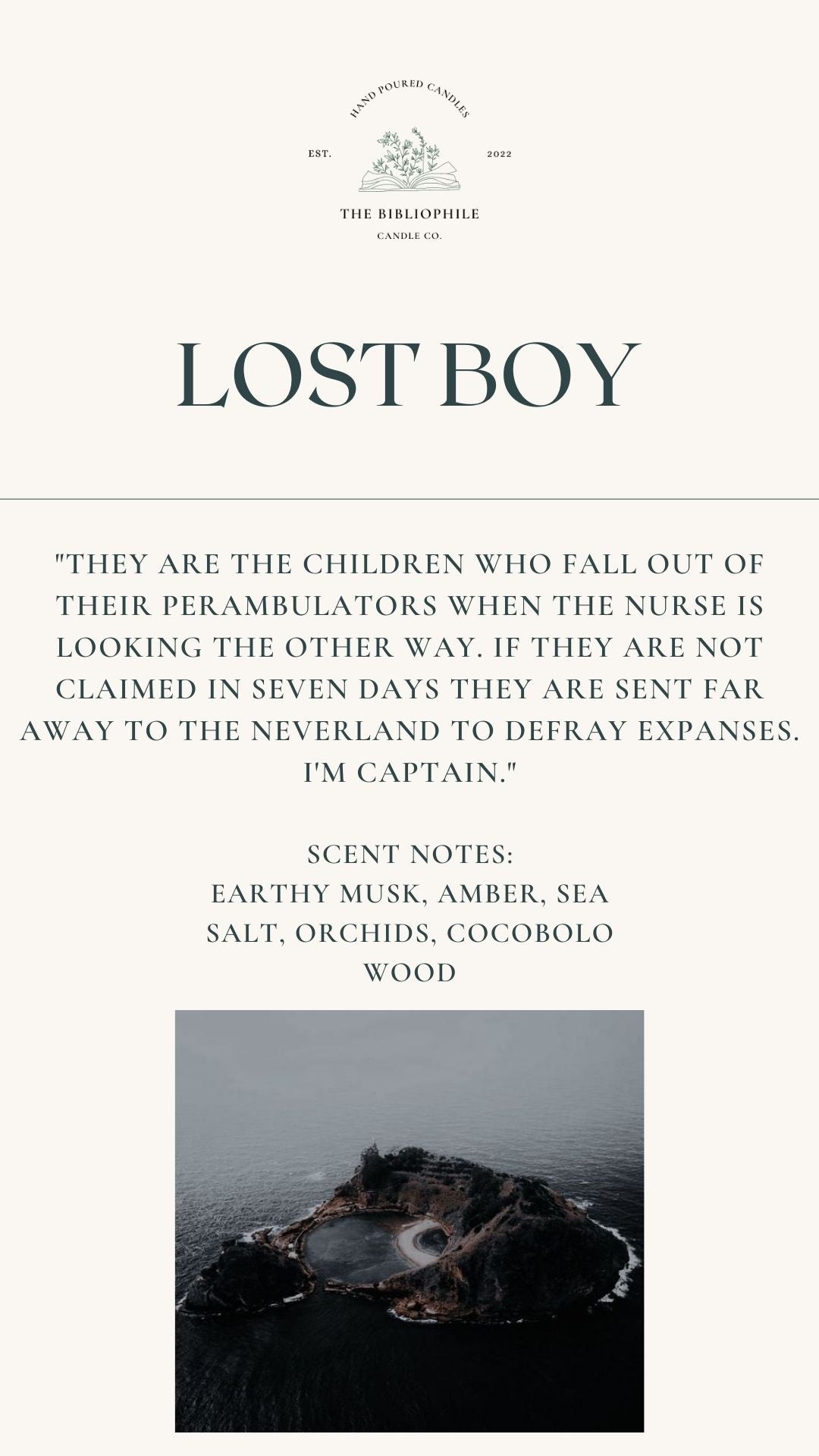 Lost Boy Scented Candle