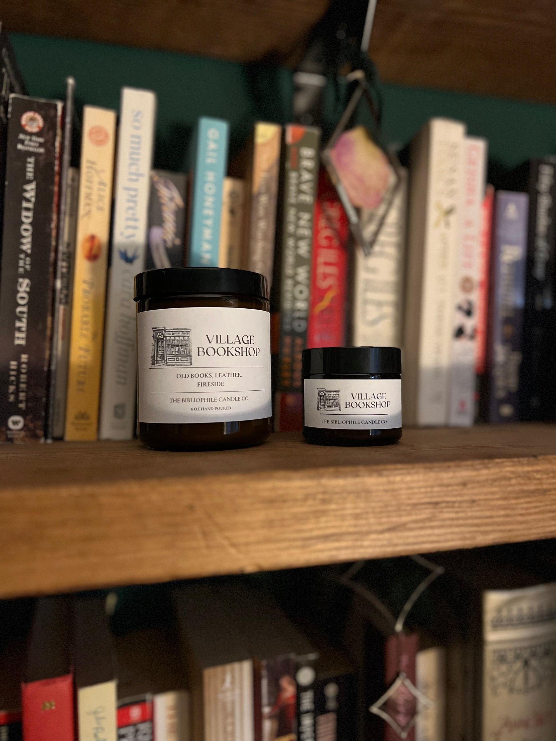 Village Scented Candle thebibliophilecandleco