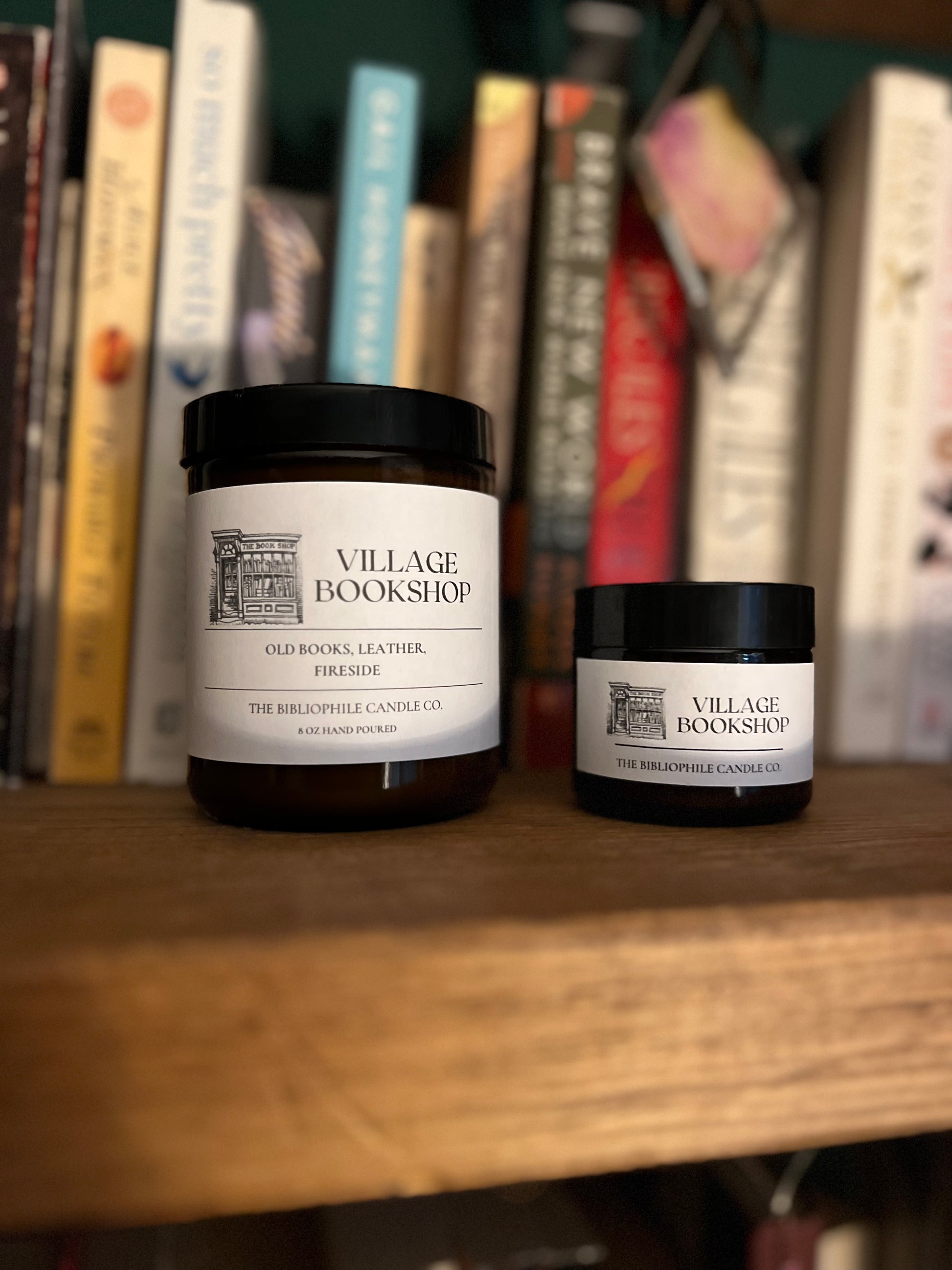 Village Scented Candle thebibliophilecandleco