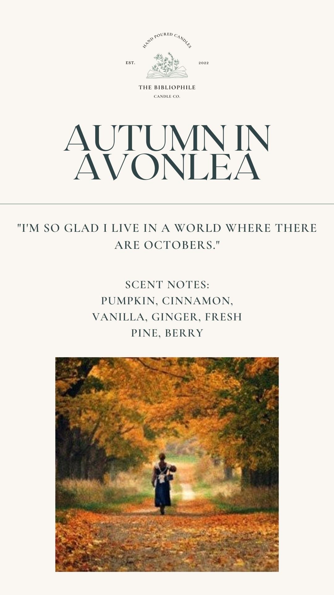 Autumn in Avonlea Scented Candle