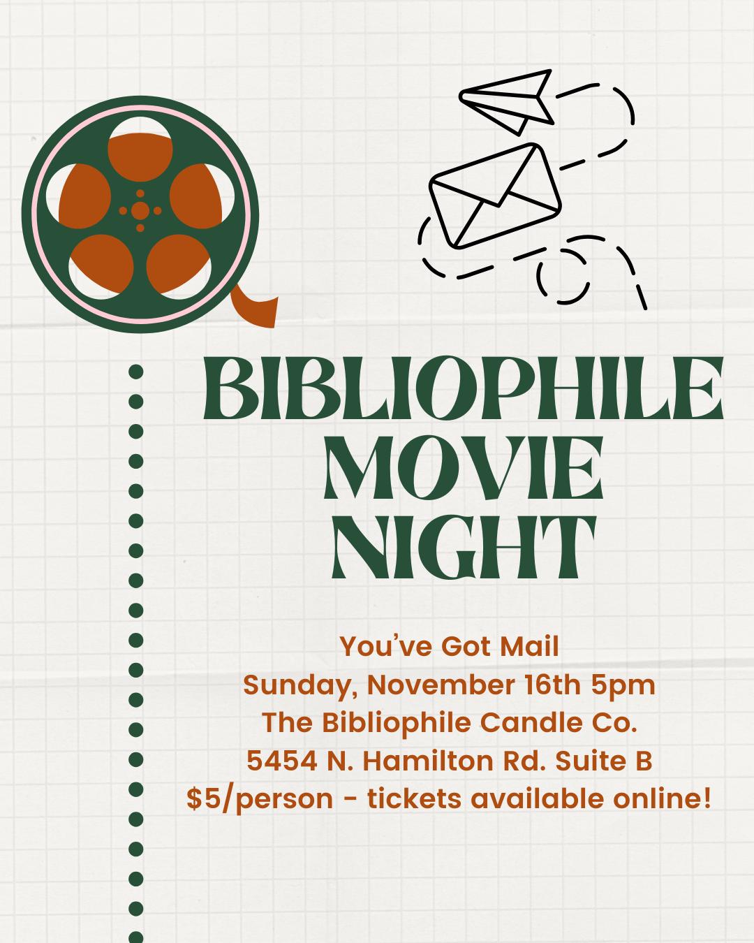 🎬✨ Candlelight Cinema: You've Got Mail